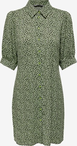 ONLY Košilové šaty 'PIPER' – zelená: přední strana