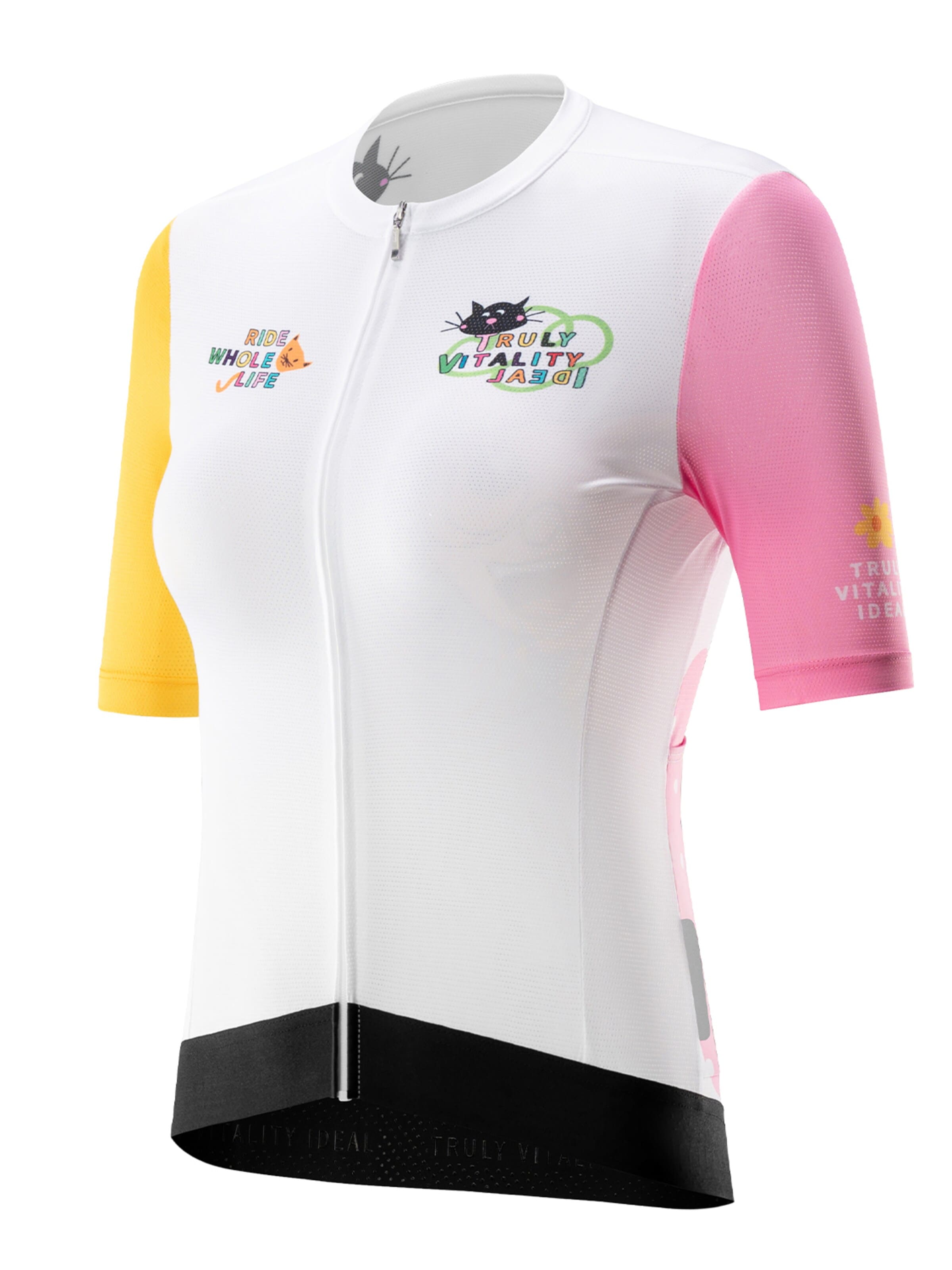 ROCKBROS Sportsweatshirt‌‌‌‌‌‌ in Weiß: Vorderseite