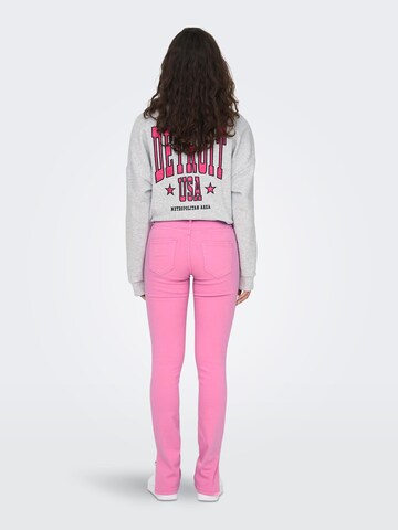 ONLY Slimfit Broek 'BLUSH' in Roze