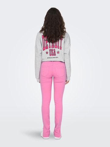 Slimfit Pantaloni 'BLUSH' di ONLY in rosa