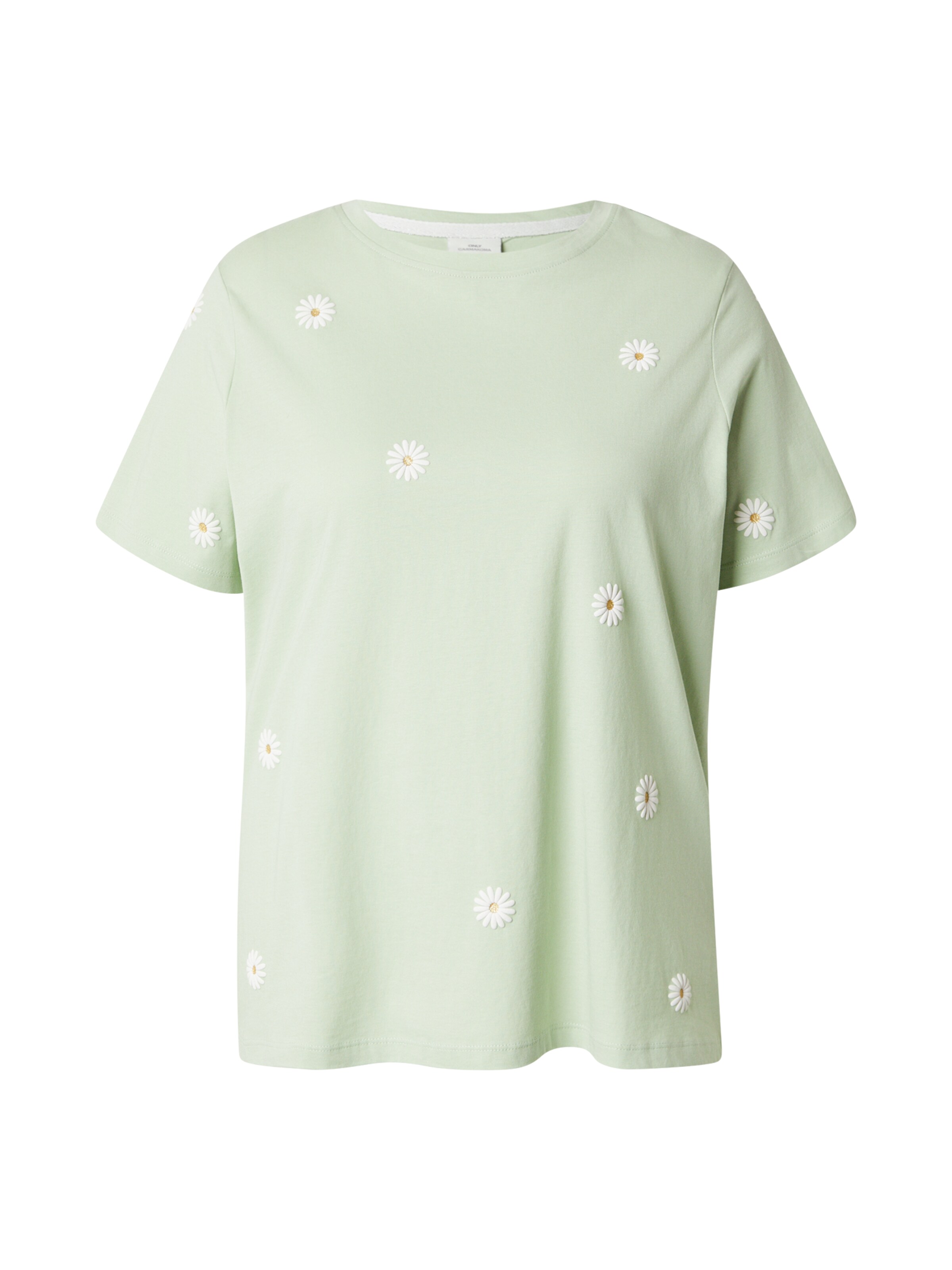 ONLY Carmakoma - Camiseta 'CARMALLE' en verde: frente