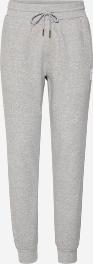 Mitchell & Ness Trousers in mottled grey / White, Item view