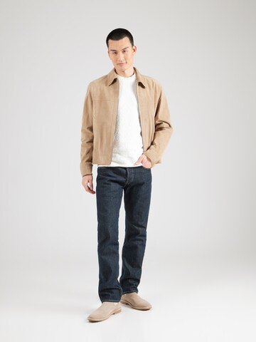 DRYKORN Pullover 'LEANDO' in Beige