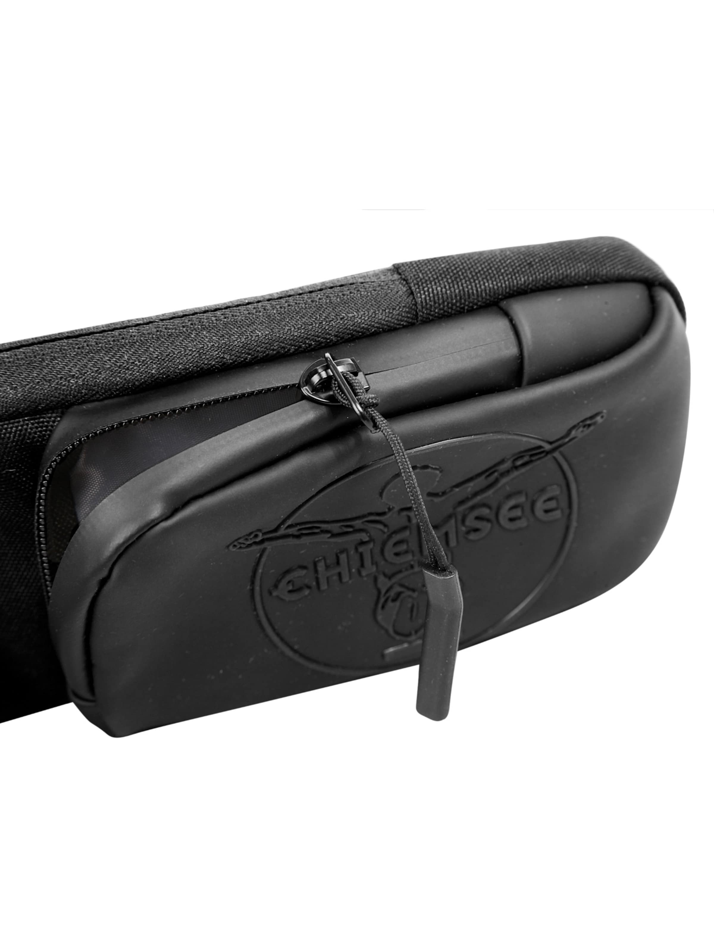 CHIEMSEE Belt bag 'Chiemsee Gürteltasche TRACK "N" DAY' in Black