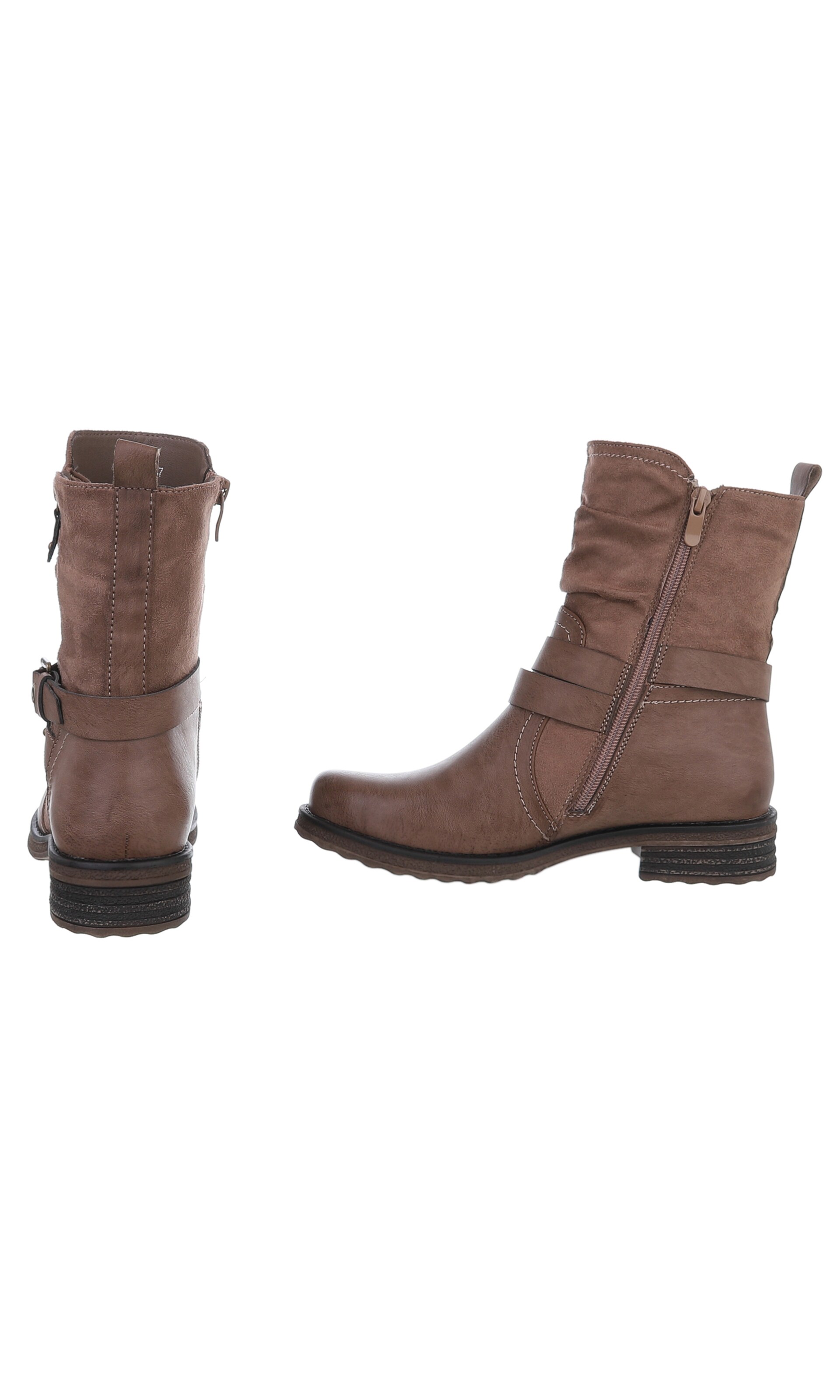 Ital-Design Ankle Boots in Brown