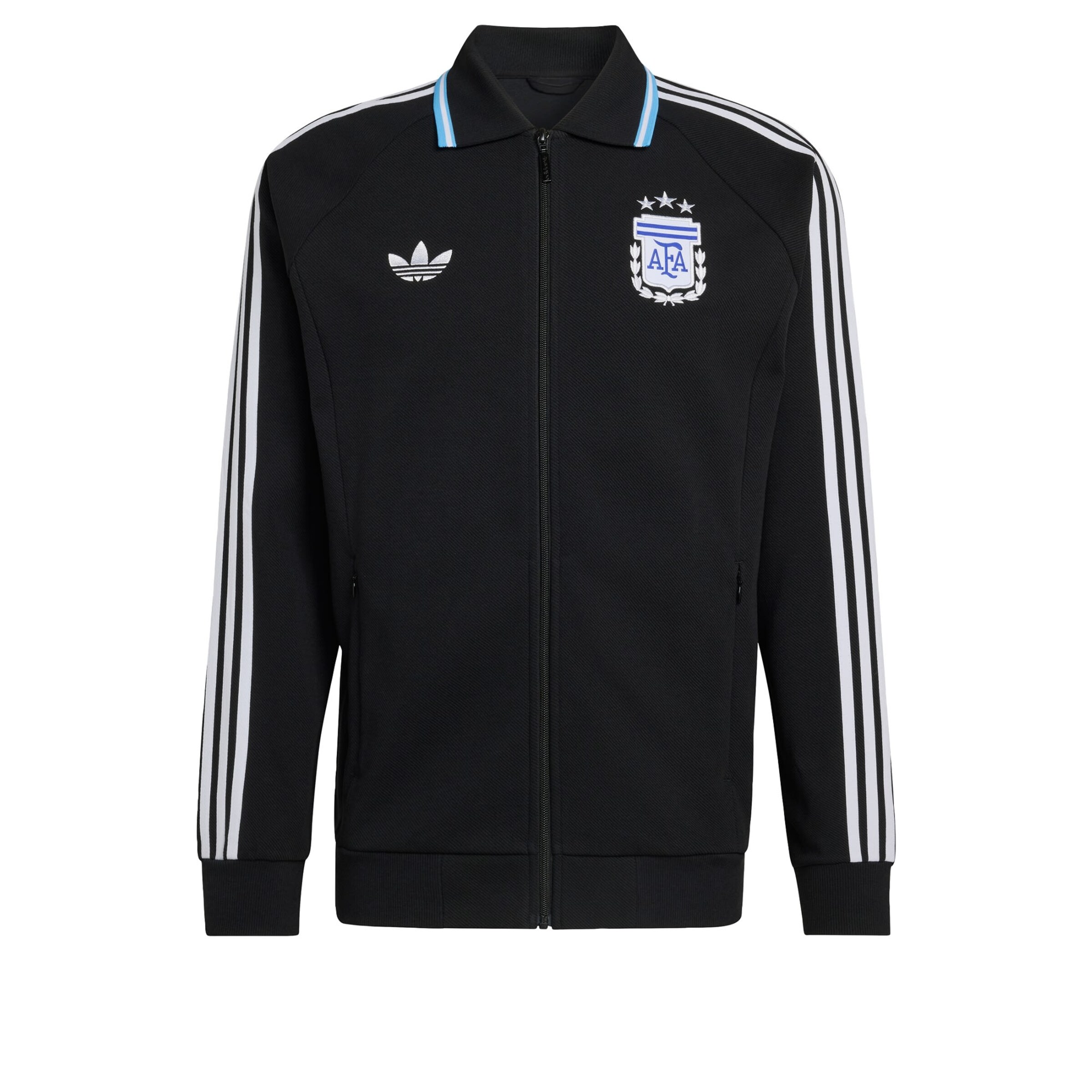 Veste de survêtement 'Argentina Away Anthem' ADIDAS PERFORMANCE en noir : devant