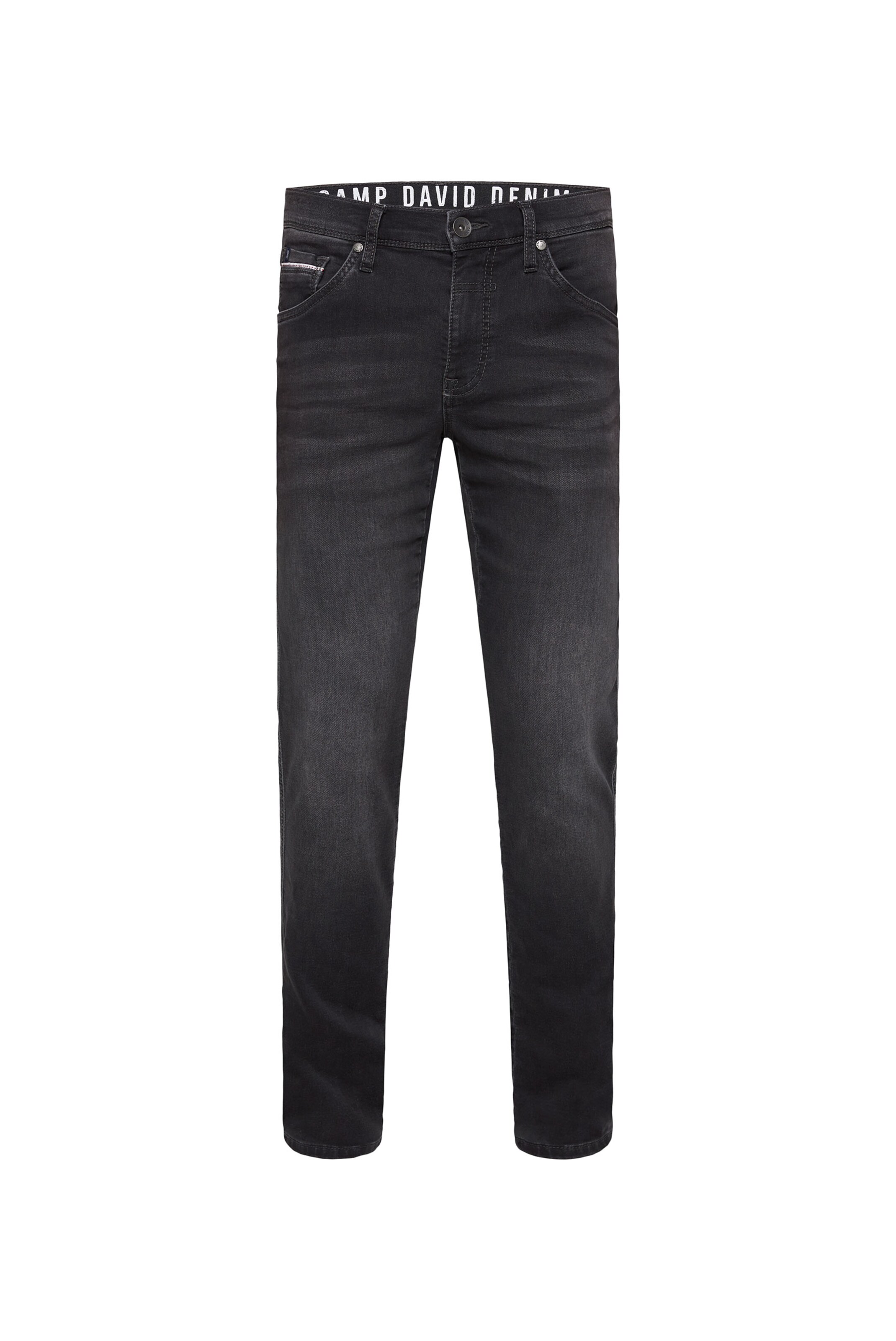 CAMP DAVID Regular Jeans 'Da:vd' in Black: front