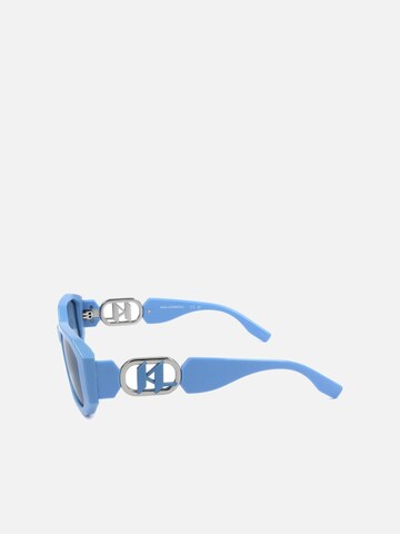 Lunettes de soleil 'Karl Lagerfeld KL6085S Fuchsia 55/18/140 Women Sunglasses' Karl Lagerfeld en bleu