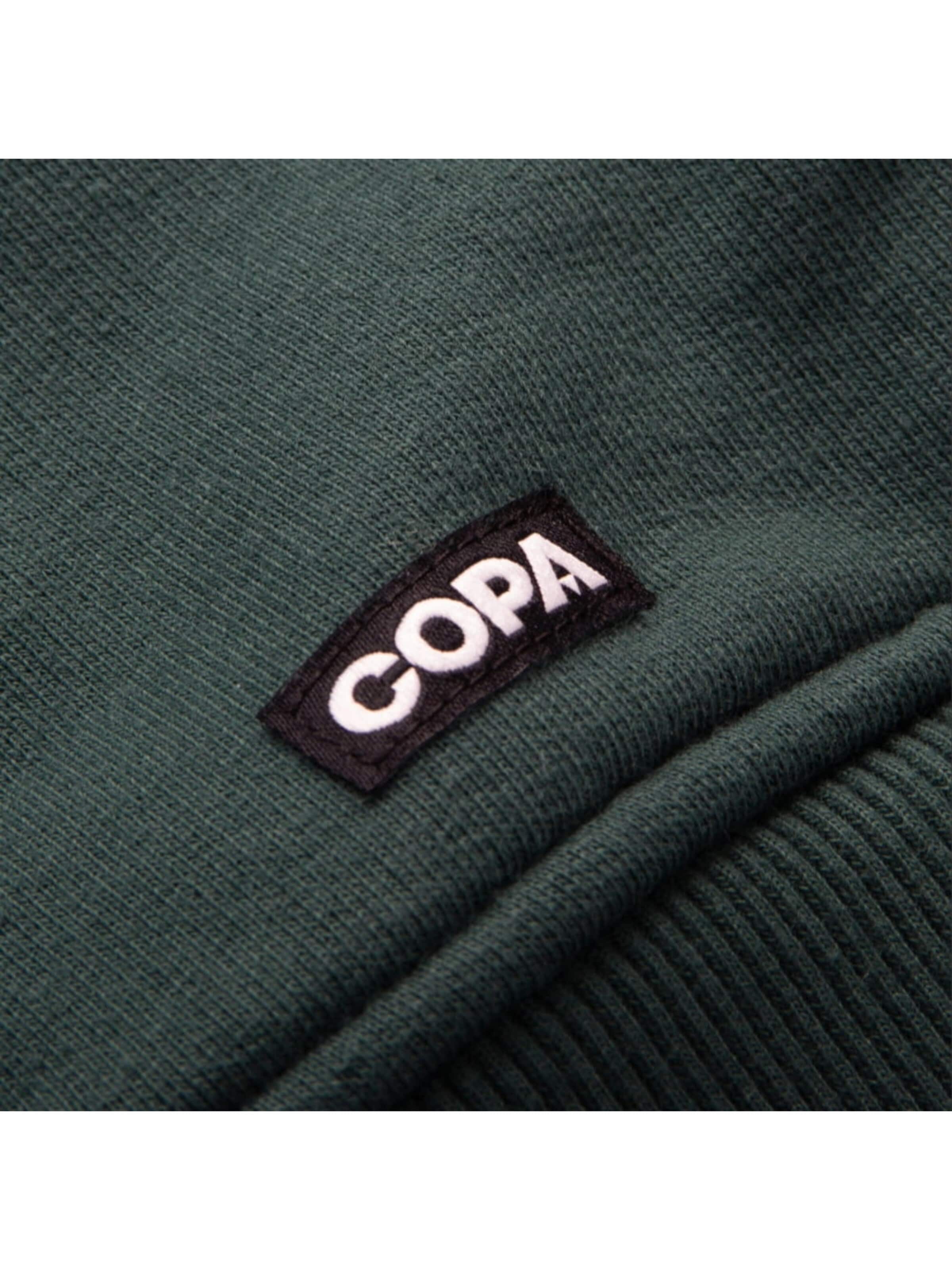 COPA FOOTBALL Trui 'Brazil Legends Geborduurde Hoodie' in Groen