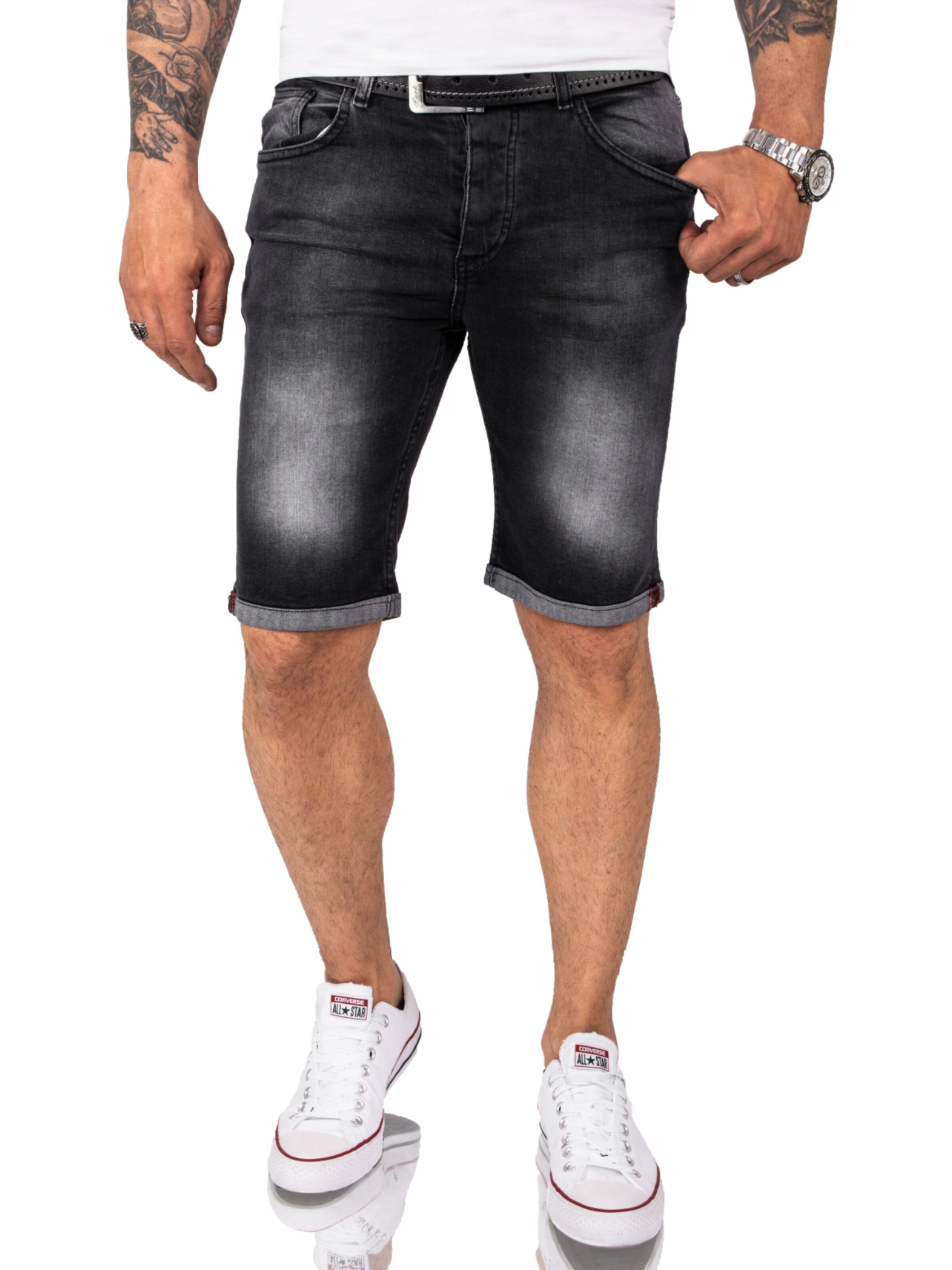 Rock Creek Regular Jeans in Grau: Vorderseite