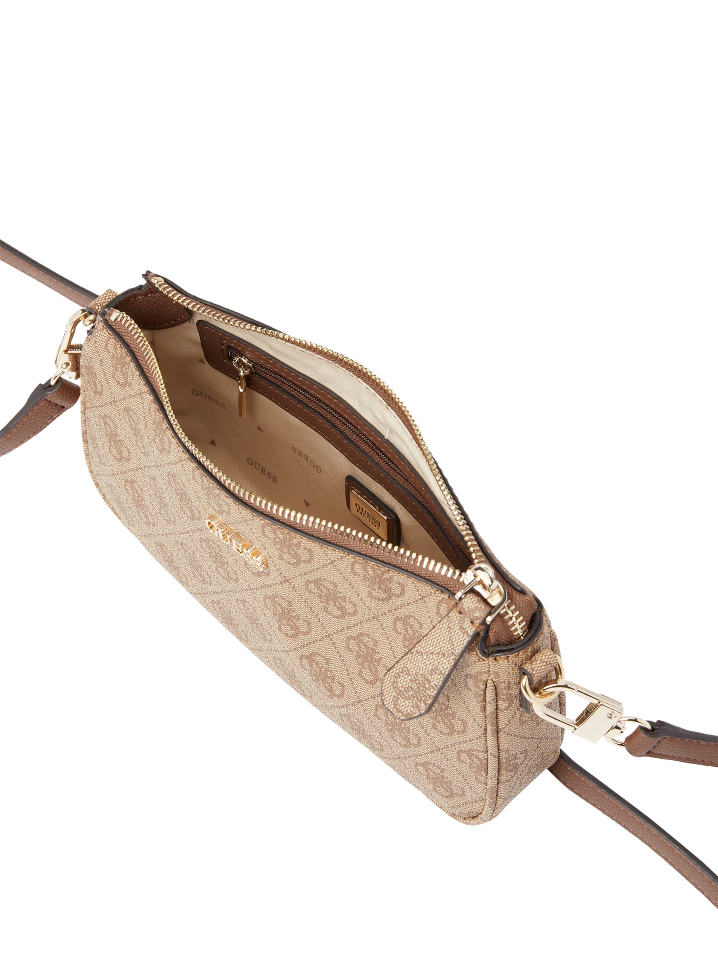 GUESS Handtas 'Noelle' in Beige