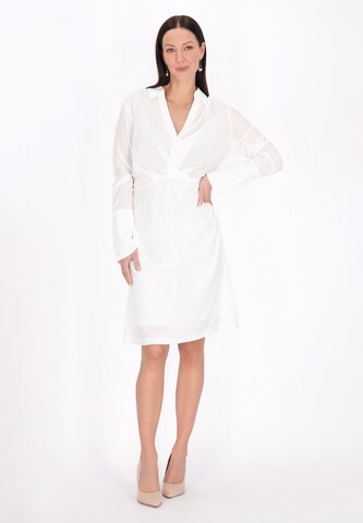 Robe 'Fashion Look' usha BLACK LABEL en blanc