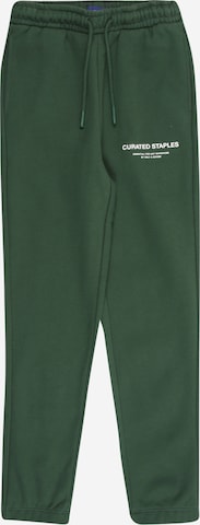 Only & Sons Junior Конический (Tapered) Штаны 'OSJCURATED' в Зеленый: спереди