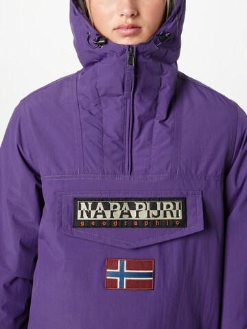 NAPAPIJRI Between-Season Jacket 'RAINFOREST' in Purple