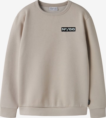 NAME IT - Sudadera en beige: frente