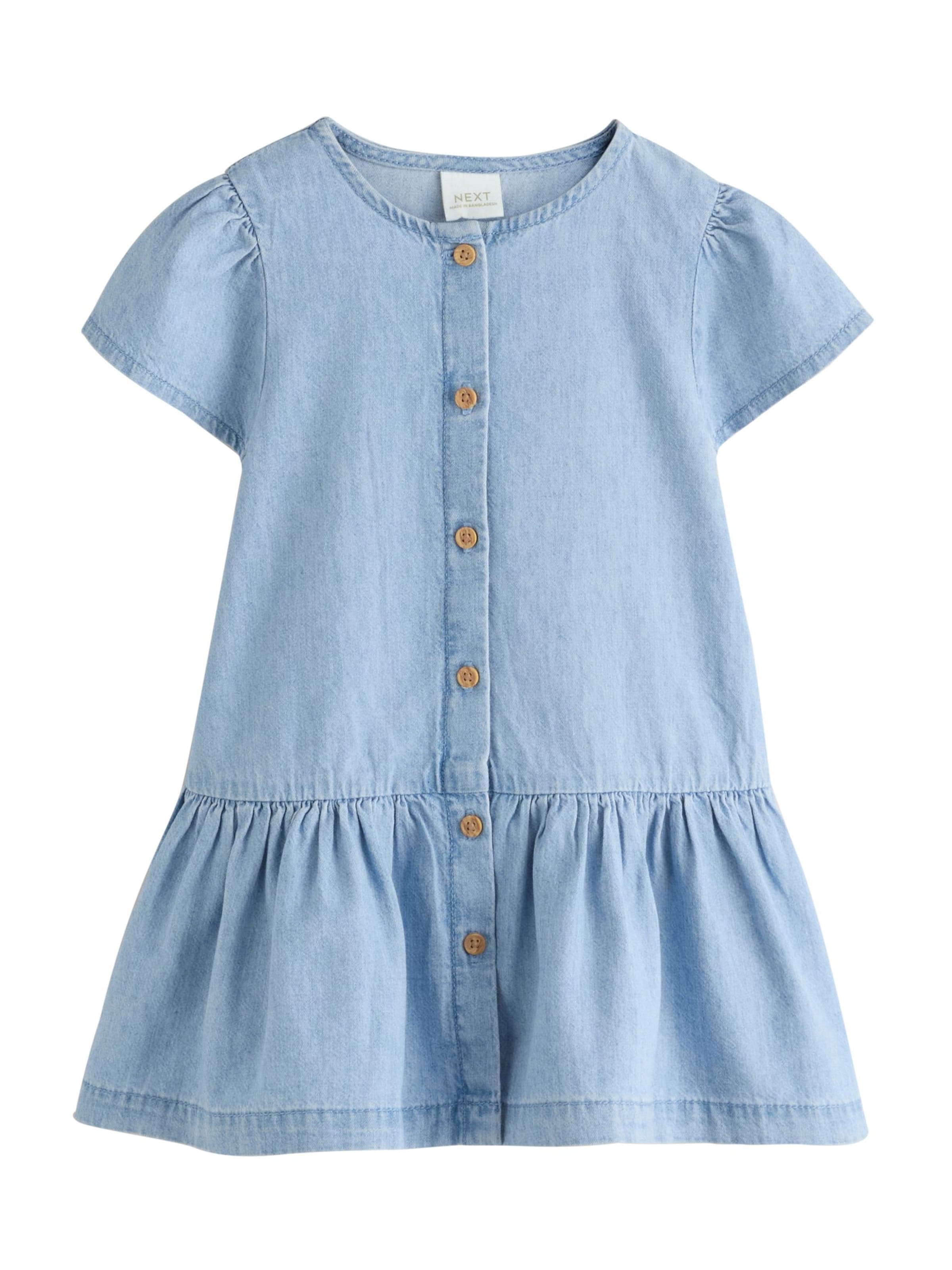 Next Платье в Синий: спереди