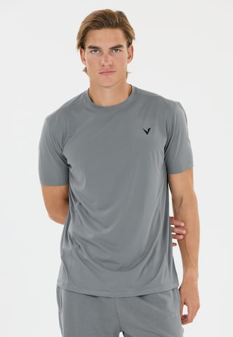 Virtus T-Shirt 'Nessee' in Grau: Vorderseite