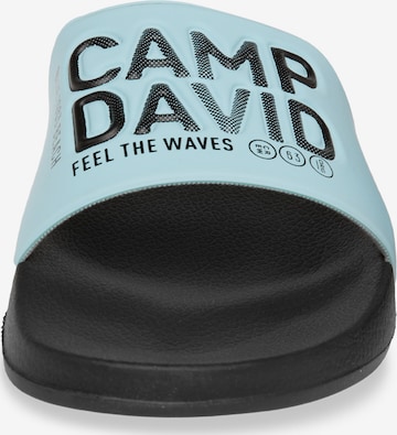 CAMP DAVID Pantolette in Blau
