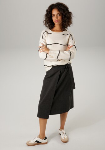Aniston CASUAL Skirt in Grey