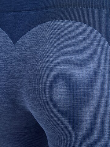 Skinny Pantalon de sport 'Shine' Hummel en bleu