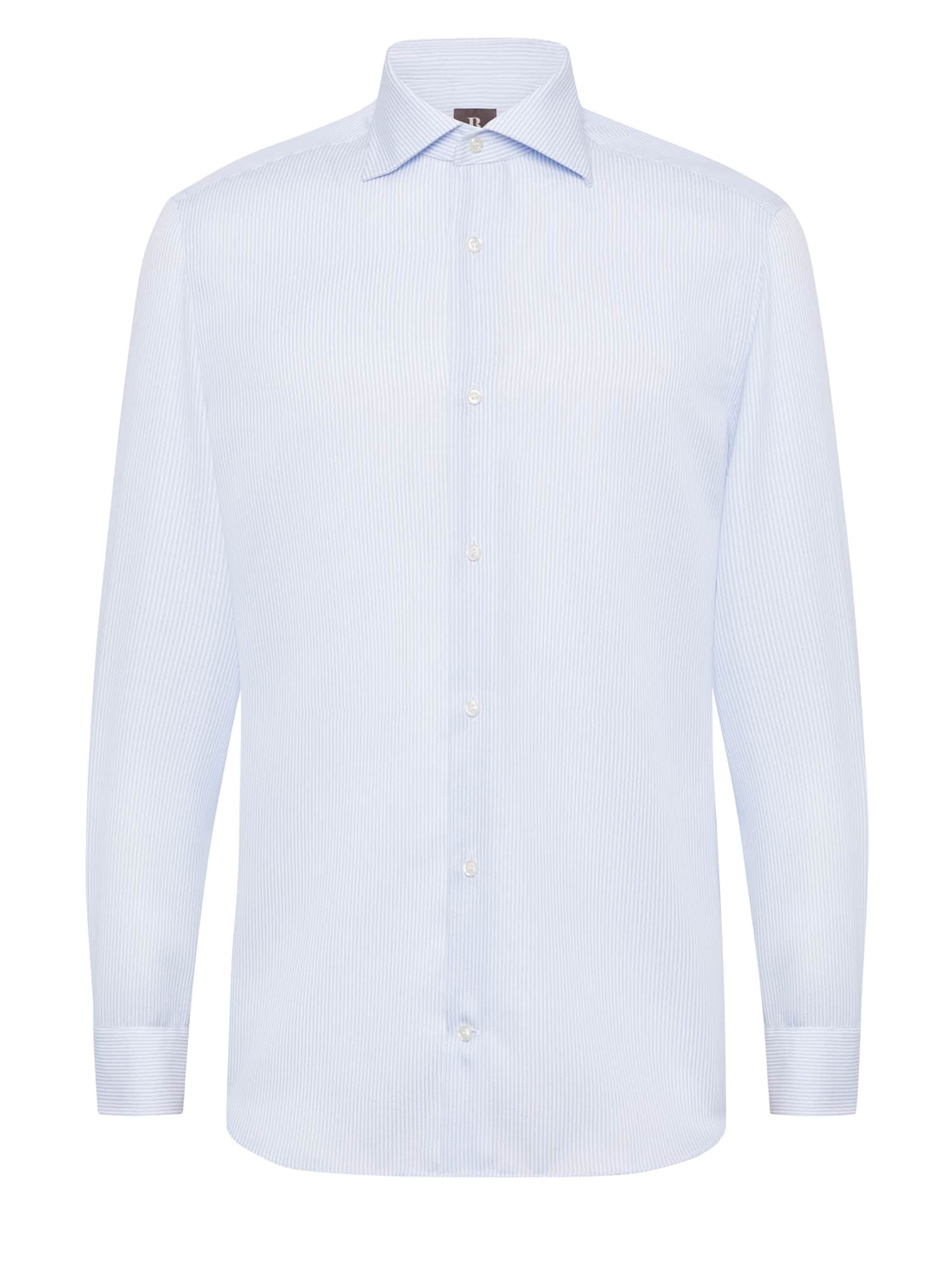 Boggi Milano Slim fit Srajca | modra barva: sprednja stran