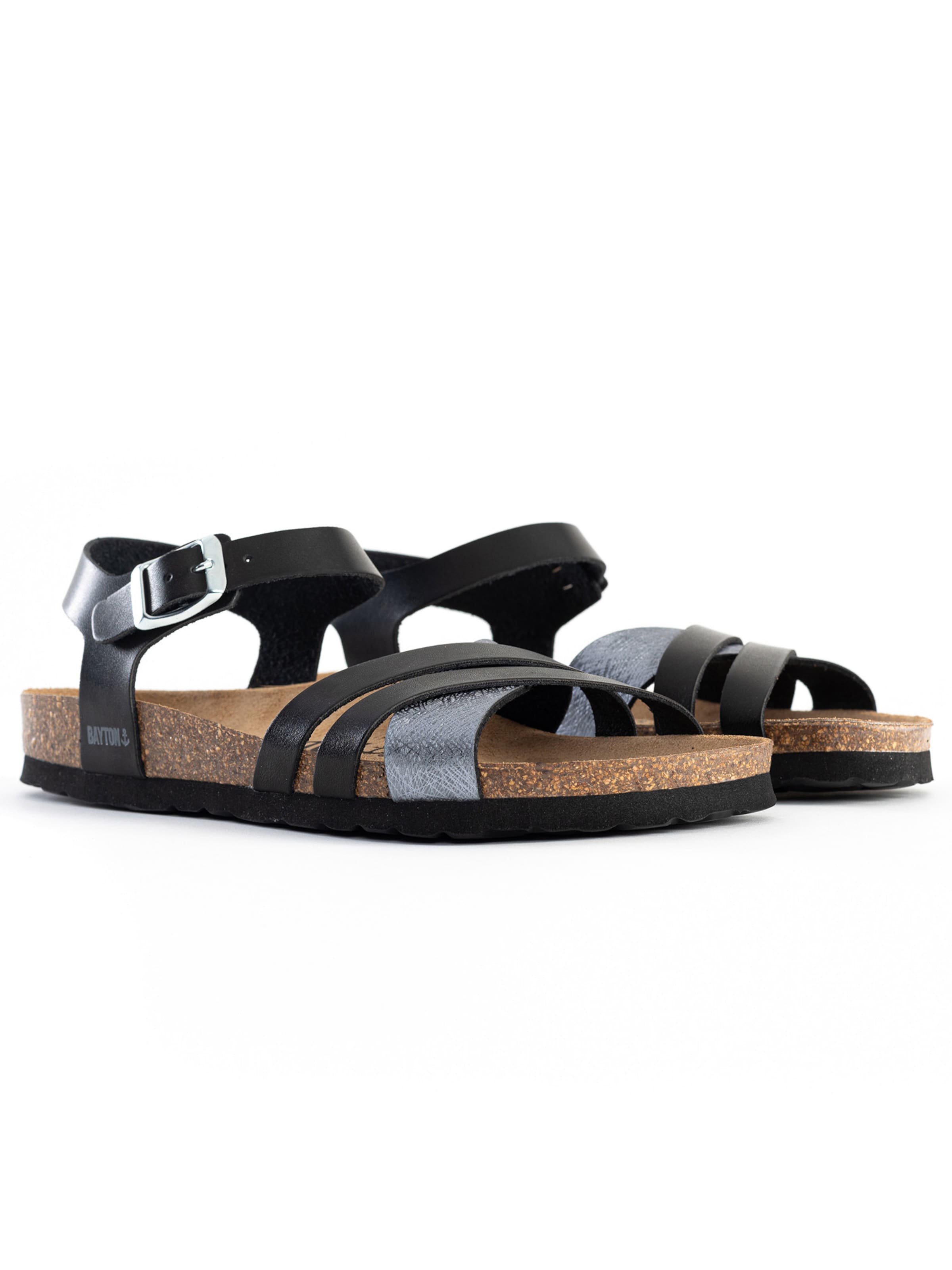 Bayton Sandal 'Denia' in Black