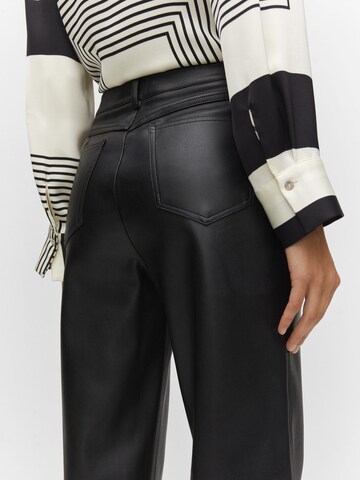 MANGO Regular Pants 'Lille' in Black