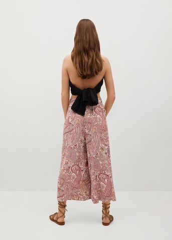 MANGO Wide Leg Bukse 'Sitges' i blandingsfarger