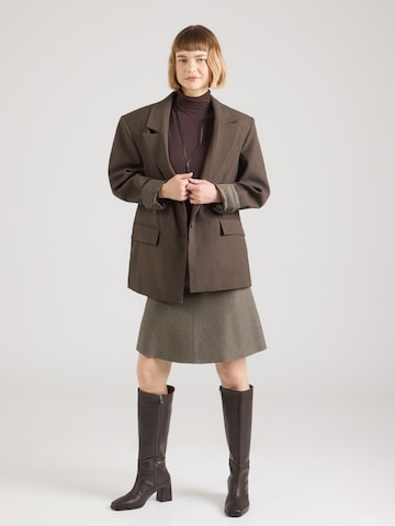 Soft Rebels Kjol 'SRHenrietta' i brun: framsida