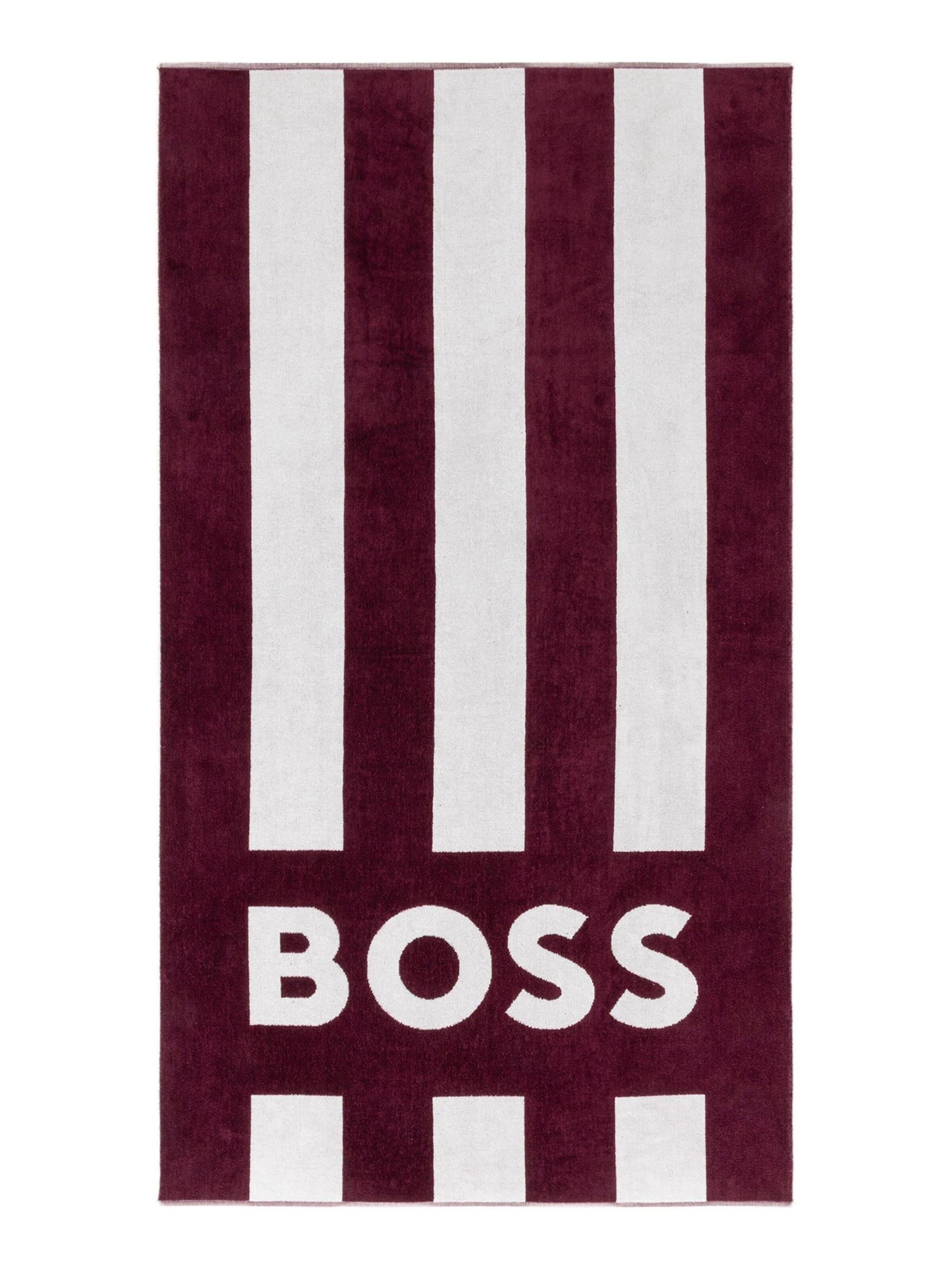 BOSS Home Strandtuch 'BATH'‌‌‌‌ in Braun: Vorderseite