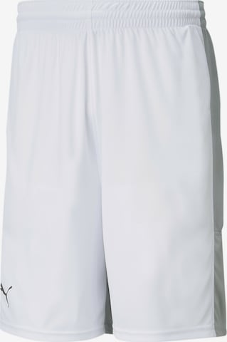 PUMA Sportbroek in Wit: voorkant