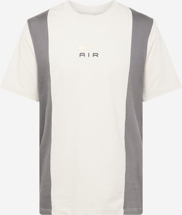 Nike Sportswear - Camisa 'AIR' em branco: frente