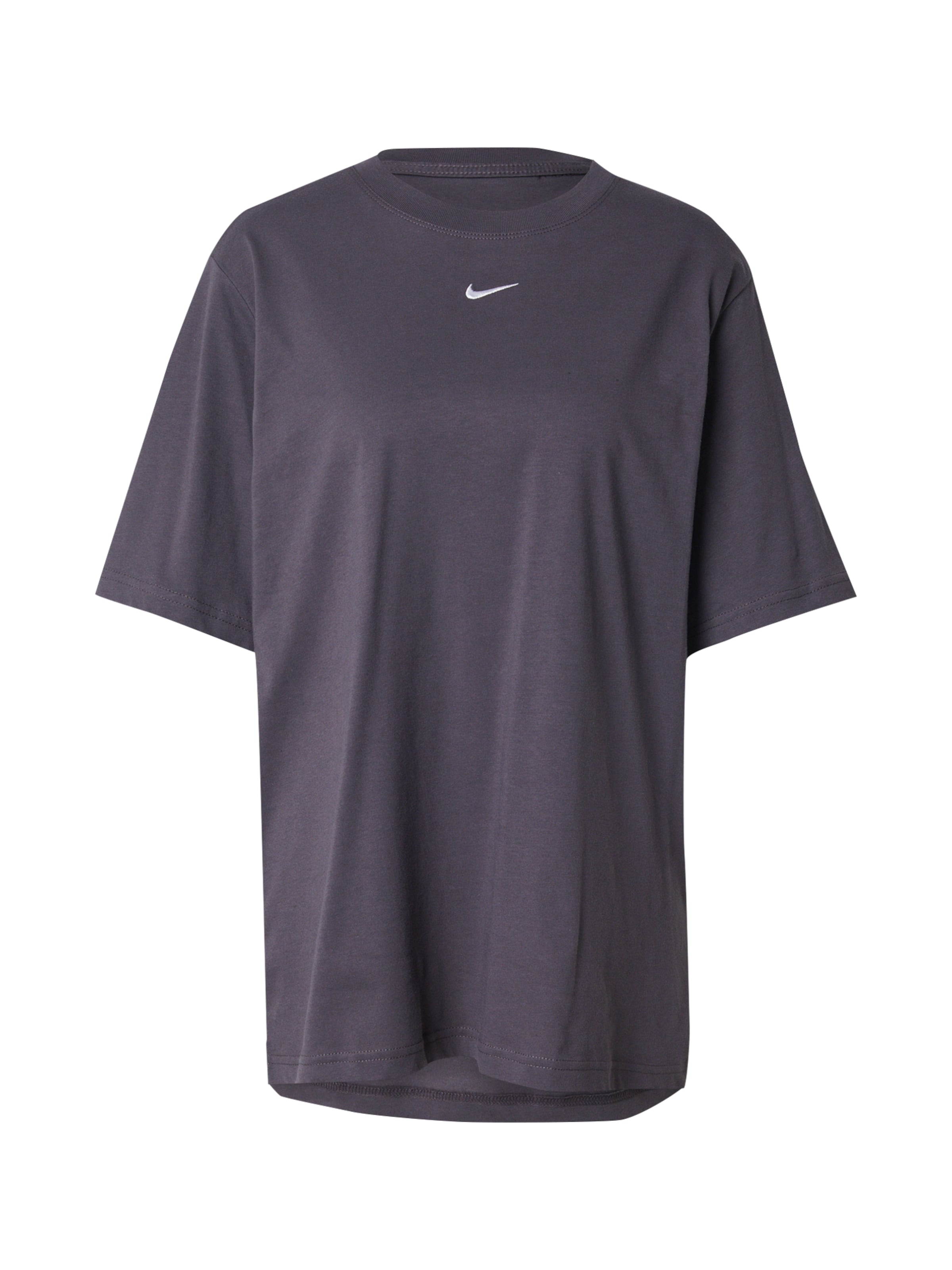 Nike Sportswear T-Shirt 'ESSNTL' in Grau: Vorderseite