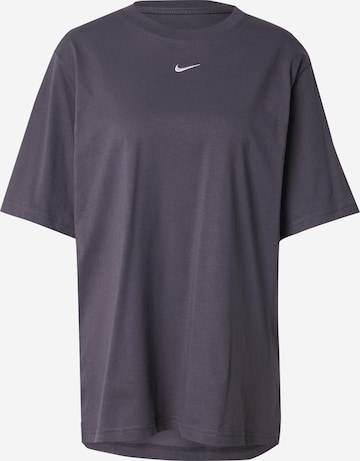 Nike Sportswear Футболка 'ESSNTL' в Серый: спереди