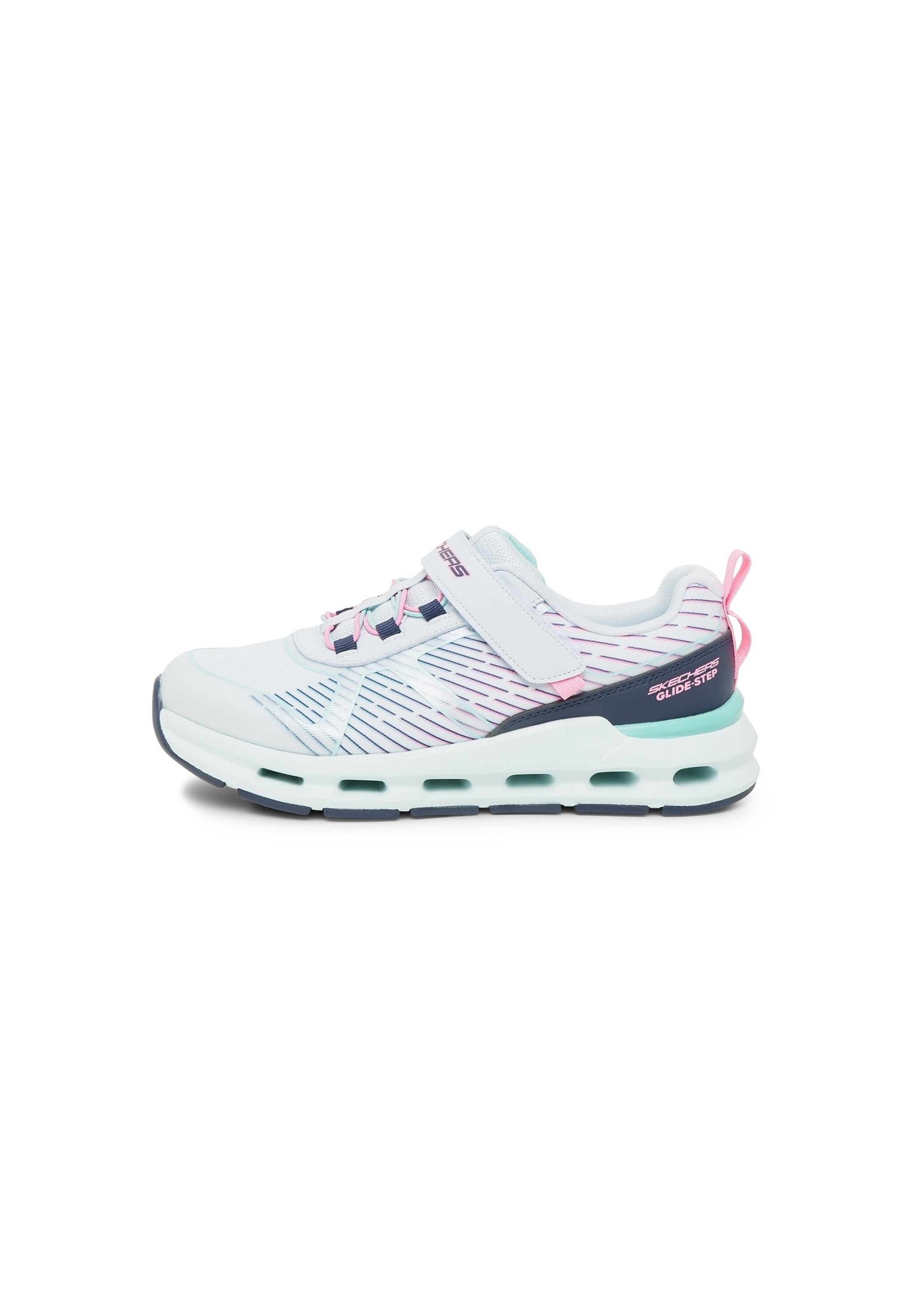 SKECHERS Ketsid 'GLIDE-STEP + - SPRINT LINES', värv roheline: eest vaates