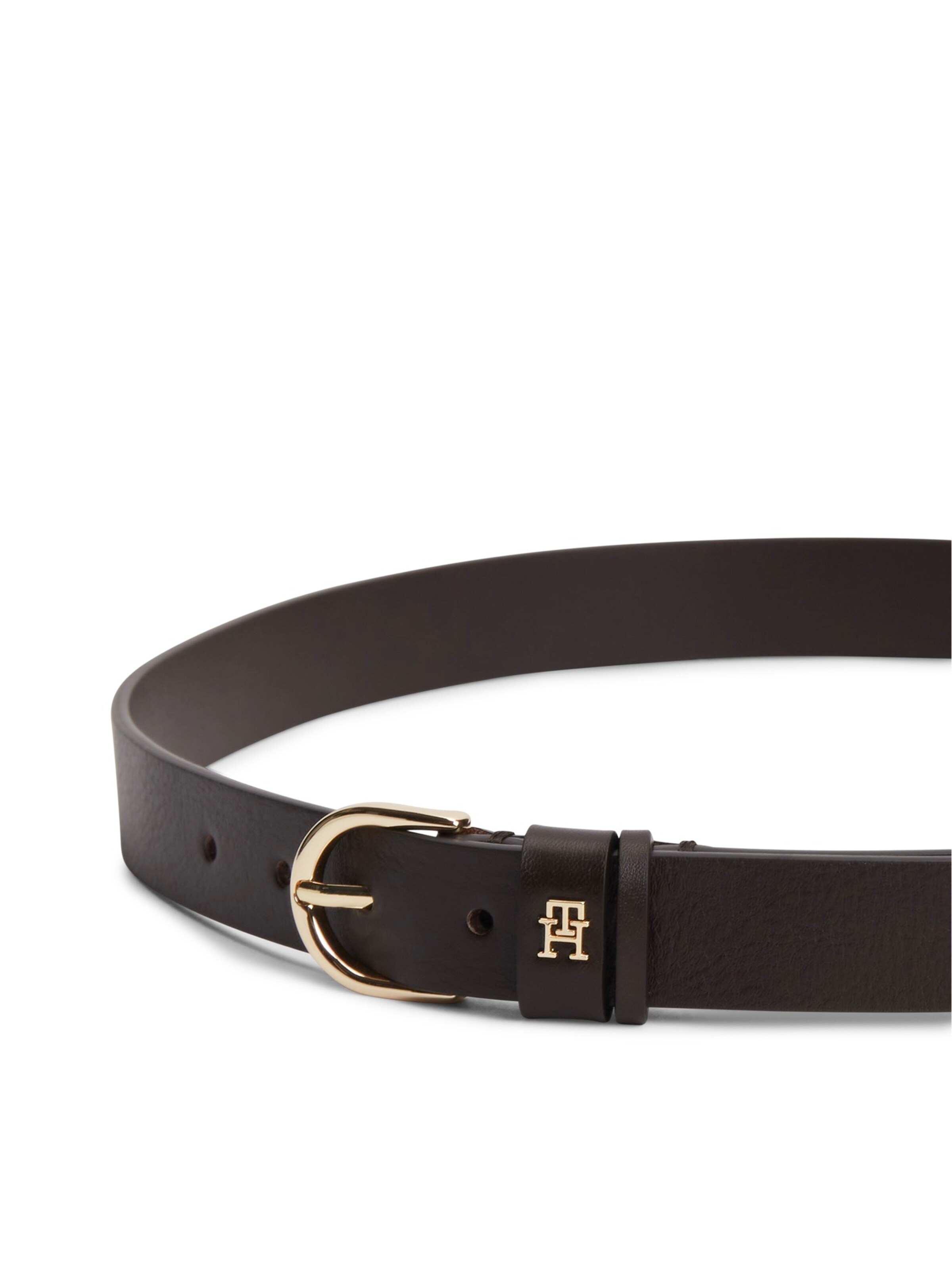 TOMMY HILFIGER Колан 'ESSENTIAL EFFORTLESS' в кафяво