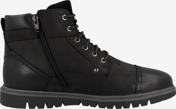 GEOX Lace-Up Boots 'U Ghiacciaio C' in Black