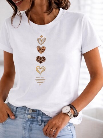 RMK Shirt 'Corazón' in White
