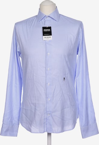 SEIDENSTICKER Button Up Shirt in S in Blue: front