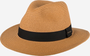 Hatland Hoed 'Sim Toyo' in Beige: voorkant