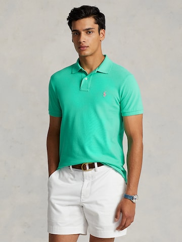 T-Shirt Polo Ralph Lauren en vert : devant