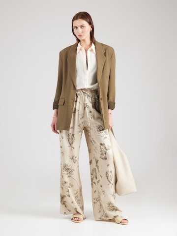 IVY OAK Wide leg Παντελόνι 'PiaLane' σε μπεζ