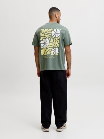JACK & JONES Shirt 'Abstract' in Green