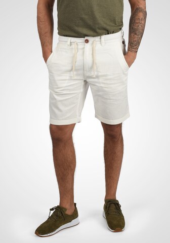 BLEND Regular Pants 'Lias' in White: front