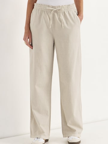 Cellbes of Sweden Loosefit Broek in Beige: voorkant
