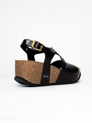 Bayton - Sandalias 'Malaga' en negro