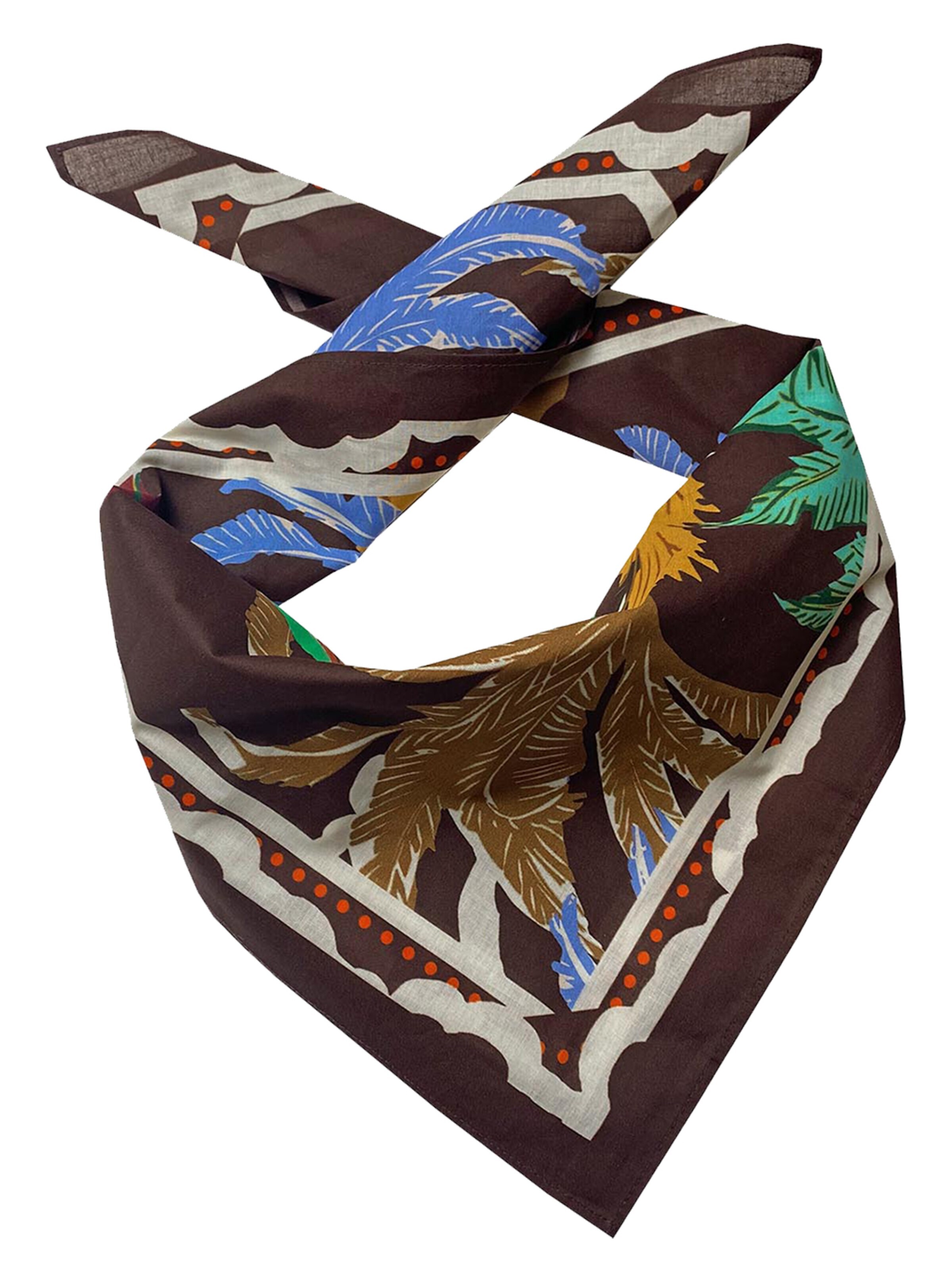 Marylène Madou Shawl in Brown