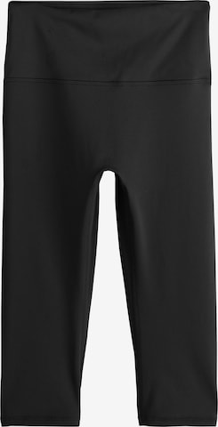 NextSkinny Sportske hlače - crna boja: prednji dio
