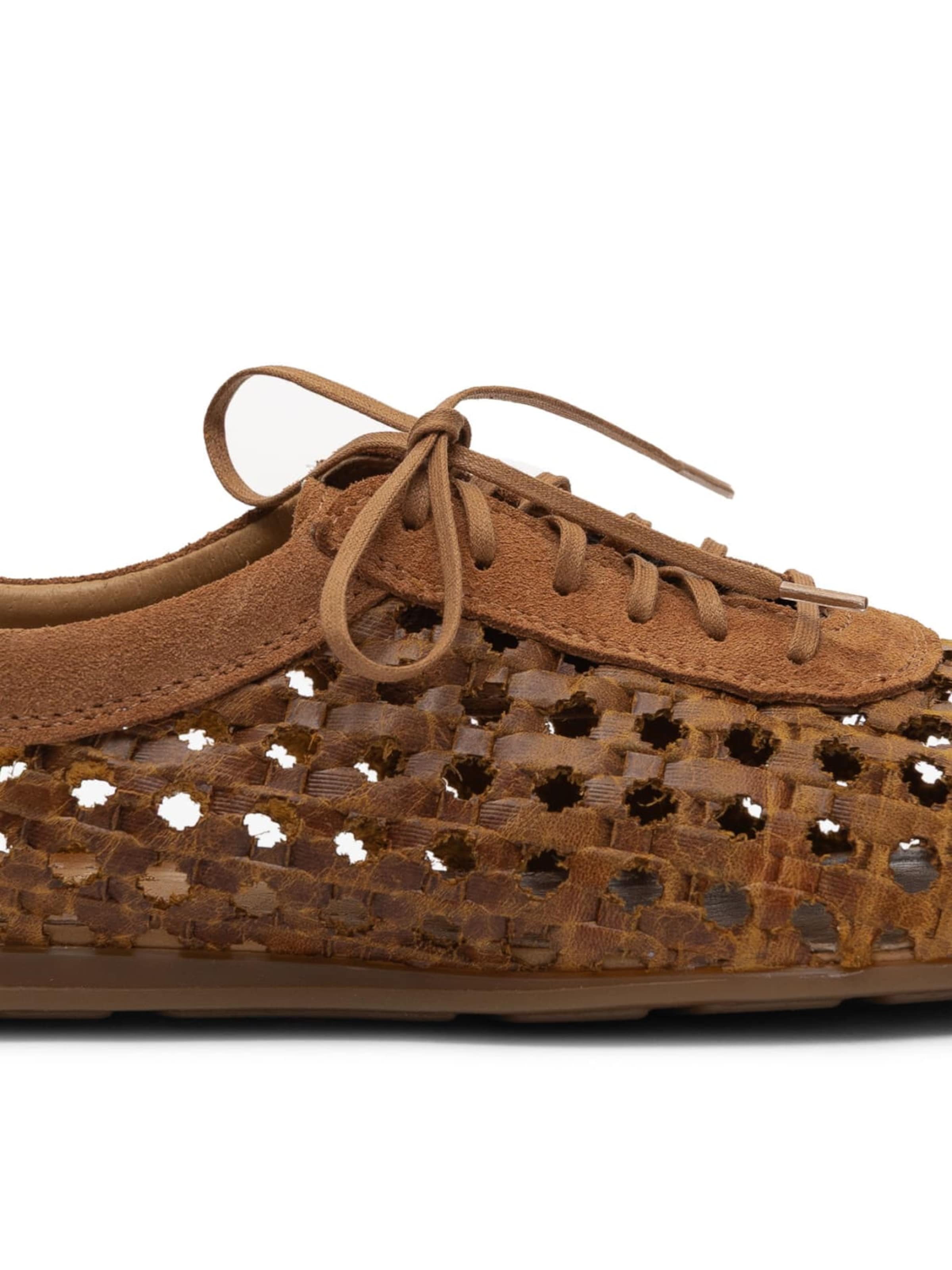 Maciejka Lace-Up Shoes '07328-29/00-1' in Brown