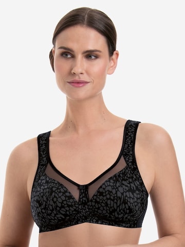 ANITA Minimiser Bra 'Clara Art' in Black